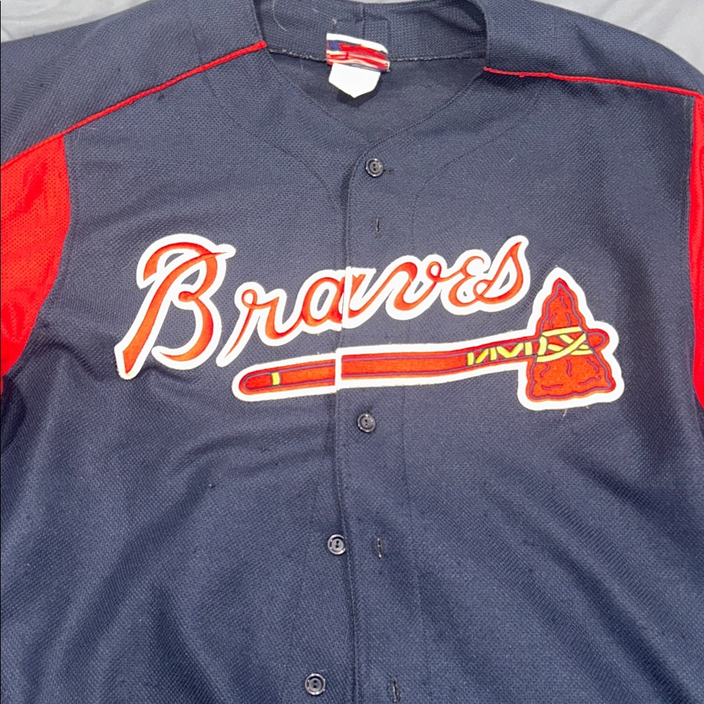 Majestic Navy Athletic Jersey